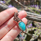 Amazonite and Copper Necklace