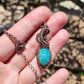 Amazonite and Copper Necklace