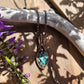African Turquoise and Copper Necklace