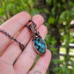 African Turquoise and Copper Necklace