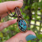 African Turquoise and Copper Necklace