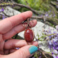 Carnelian Agate and Copper Necklace