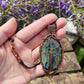 Labradorite and Copper Tree of Life Necklace