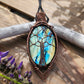 Labradorite and Copper Tree of Life Necklace