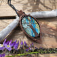 Labradorite and Copper Tree of Life Necklace