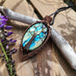 Labradorite and Copper Tree of Life Necklace