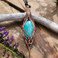 Amazonite and Copper Necklace