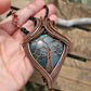 Labradorite and Copper Tree of Life Necklace