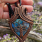 Labradorite and Copper Tree of Life Necklace