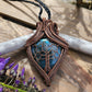 Labradorite and Copper Tree of Life Necklace