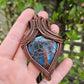 Labradorite and Copper Tree of Life Necklace