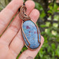 Ruby Kyanite and Copper Necklace