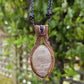 Belomorite, Kyanite and Copper Necklace