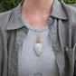 Moonstone and Bronze Necklace
