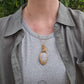Belomorite and Bronze Necklace