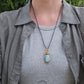 Larimar and Bronze Necklace