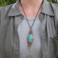Amazonite and Copper Necklace