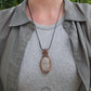 Belomorite, Kyanite and Copper Necklace