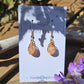 Bronze 'Dew Drop' Earrings - Sunstone