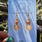 Bronze 'Alchemy' Earrings - Sunstone