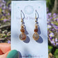 Bronze 'Alchemy' Earrings - Indian Agate