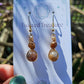 Bronze 'Alchemy' Earrings - Indian Agate