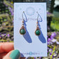 Copper 'Dew Drop' Earrings - Indian Agate
