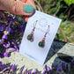 Copper 'Dew Drop' Earrings - Indian Agate
