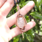 Rose Quartz and Copper Necklace