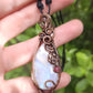 Moonstone and Copper Necklace