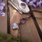 Moonstone, Amethyst and Copper Necklace