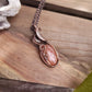 Sunstone and Copper Necklace