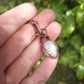 Moonstone and Copper Necklace