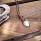 Moonstone and Copper Necklace
