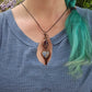 Moonstone, Amethyst and Copper Necklace
