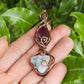 Moonstone, Amethyst and Copper Necklace