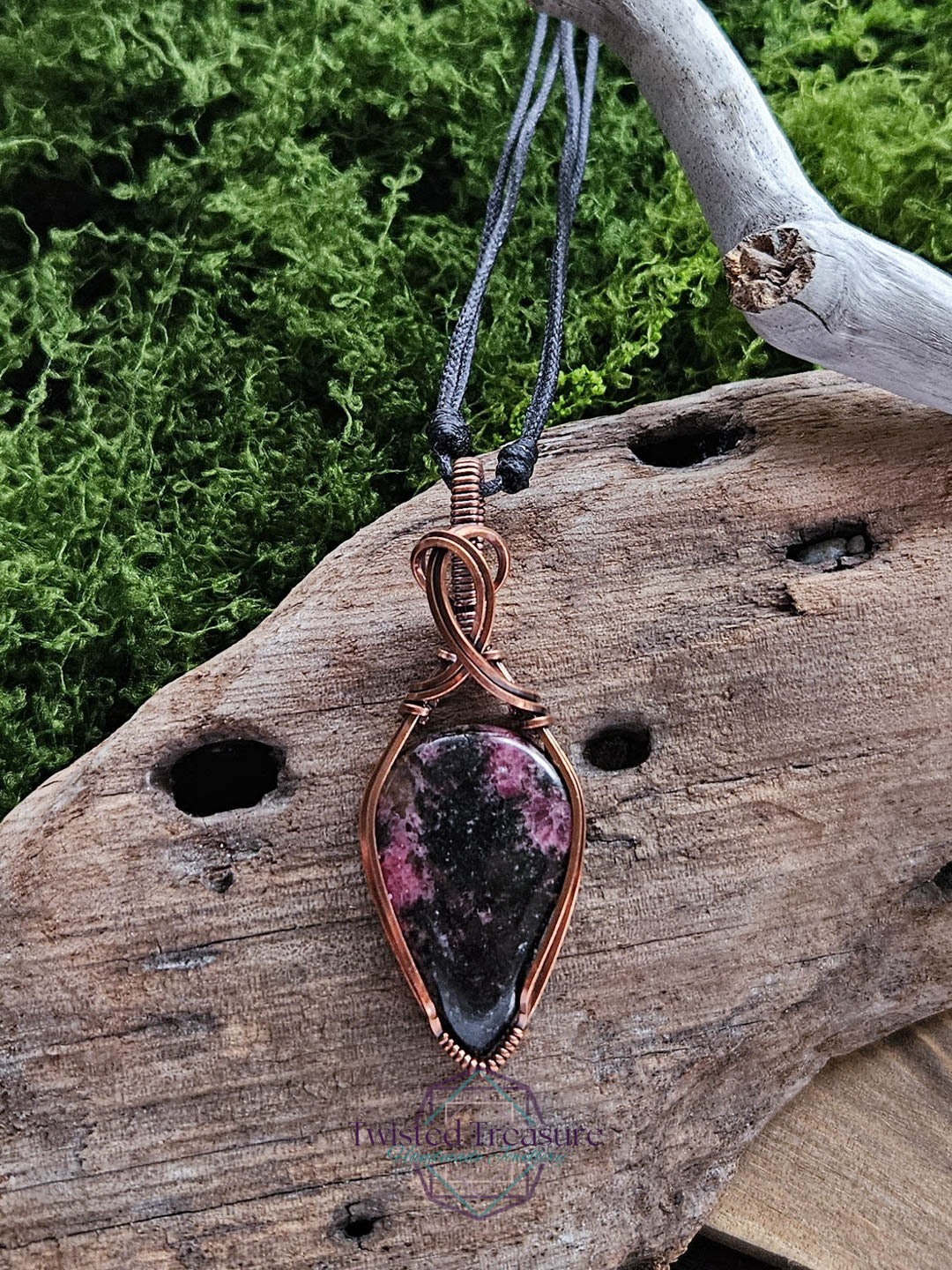Rhodonite Copper Necklace