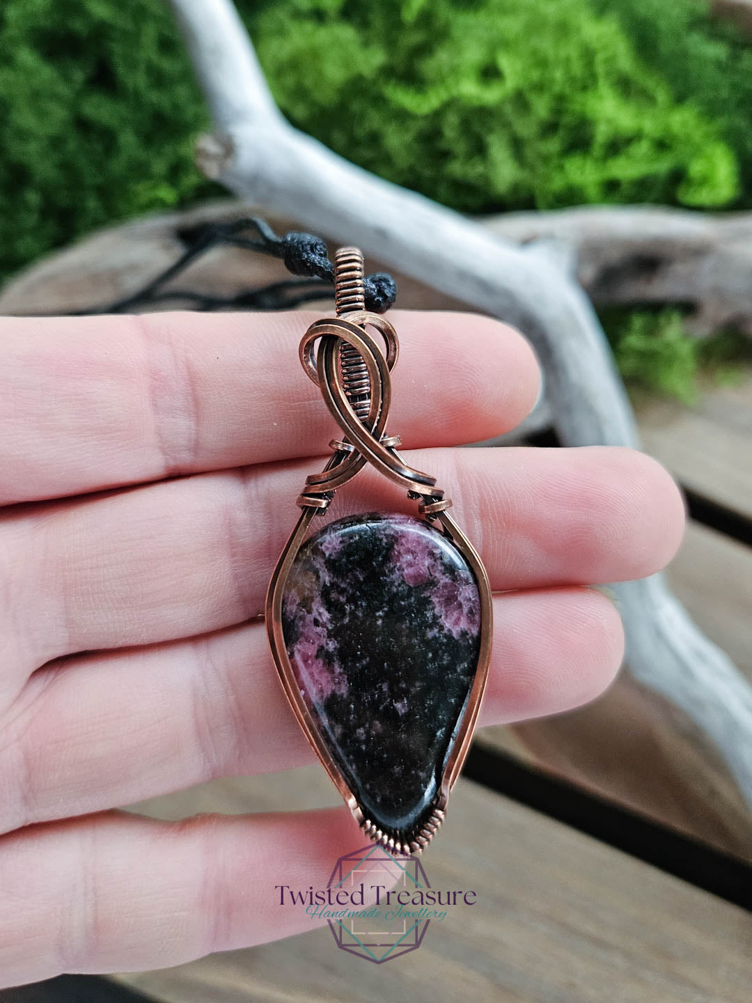 Rhodonite Copper Necklace