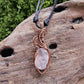 Rose Quartz Copper Necklace