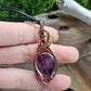 Amethyst Copper Necklace