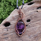 Amethyst Copper Necklace