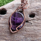 Amethyst Copper Necklace