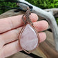 Rose Quartz and Copper Necklace