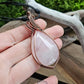 Rose Quartz and Copper Necklace