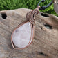 Rose Quartz and Copper Necklace