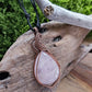 Rose Quartz and Copper Necklace