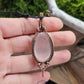 Rose Quartz Copper Necklace