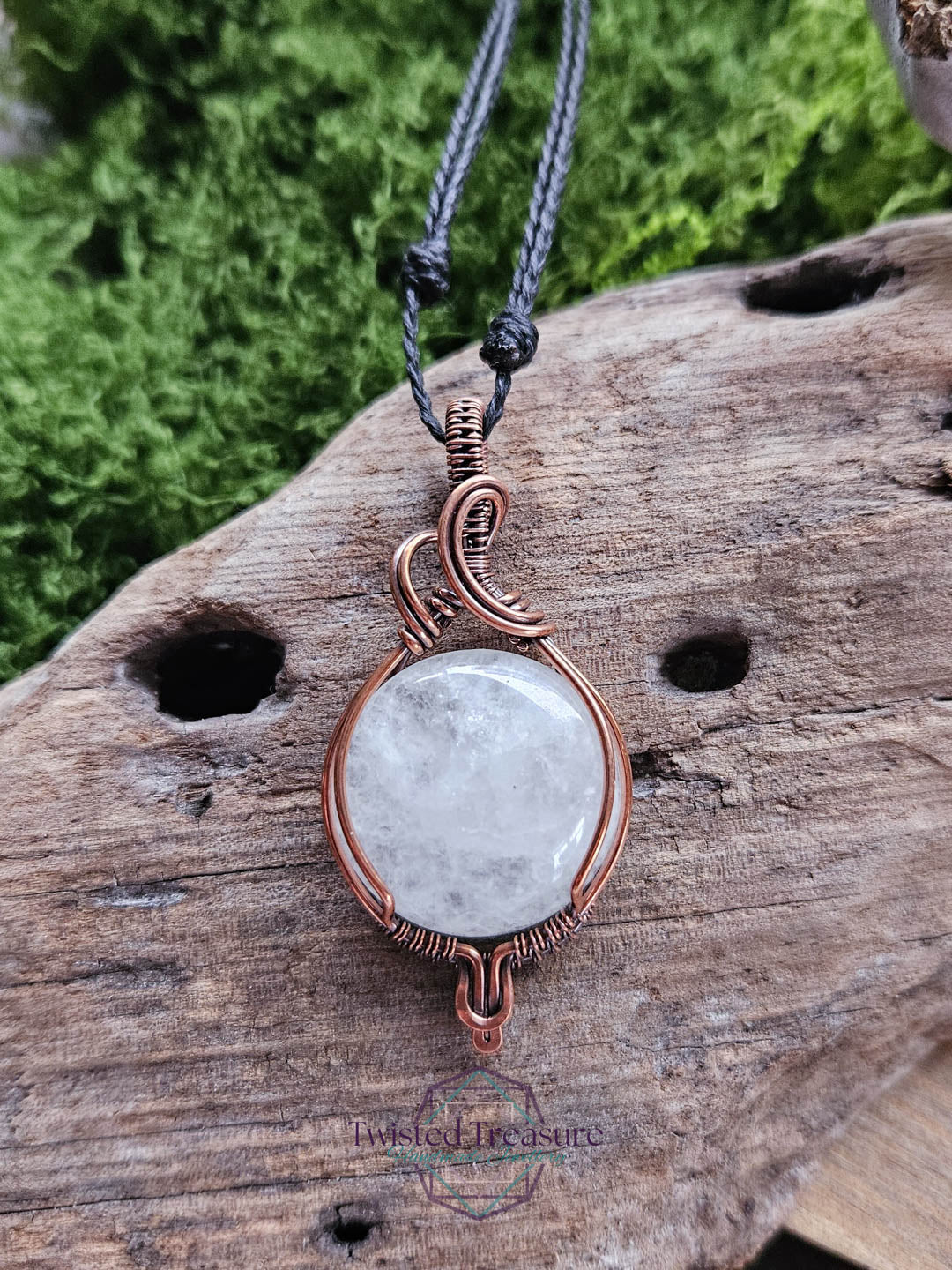 Quartz Copper Necklace