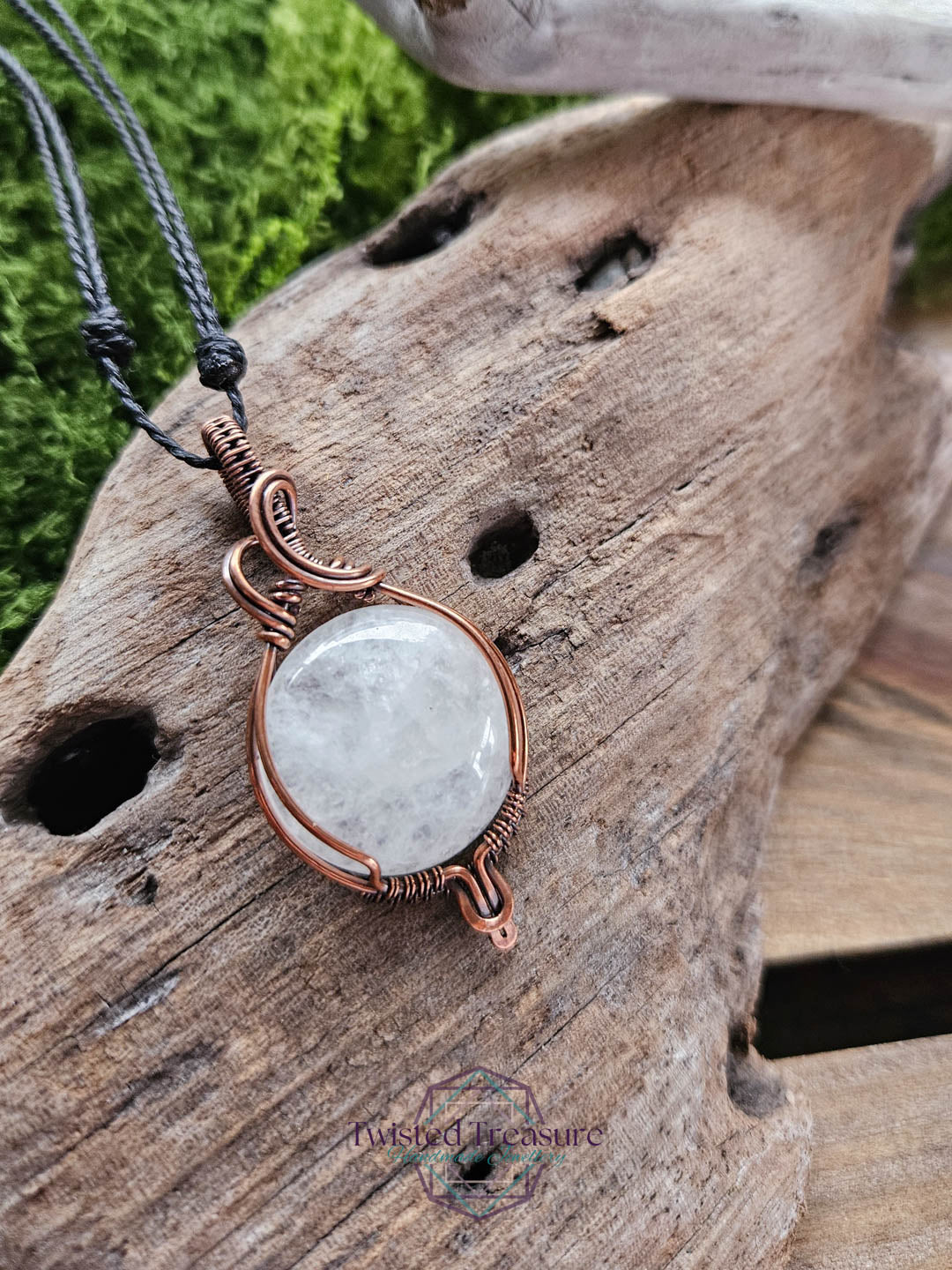 Quartz Copper Necklace