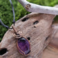 Amethyst Copper Necklace